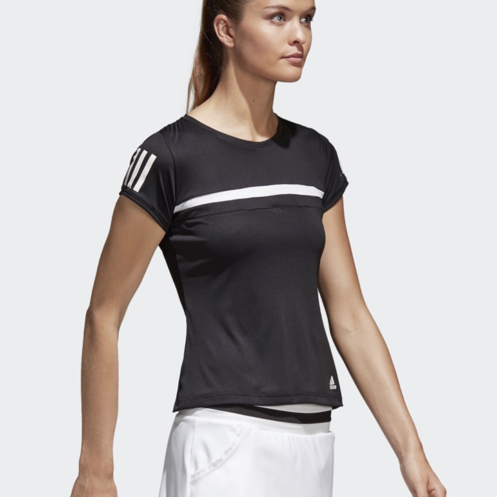 Adidas Women's Club Tennis Tee with UPF 50+ UV
